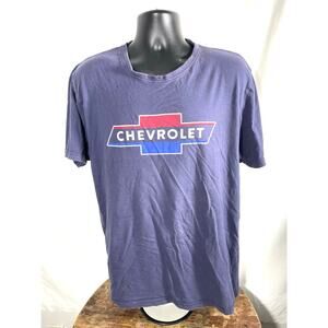Chevrolet GM Motors Graphic T-Shirt XL Blue